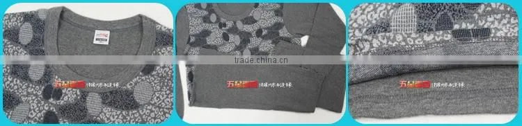 100% polyester thermal underwear heated thermal bodysuit for men