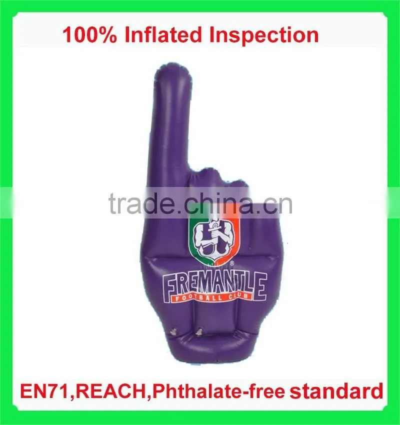 best promotions inflatable pvc hand