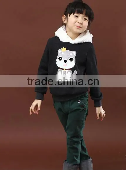 korean long sleeves hooded for little kids