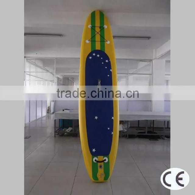 yellow colore stand up paddle boards,surfboard