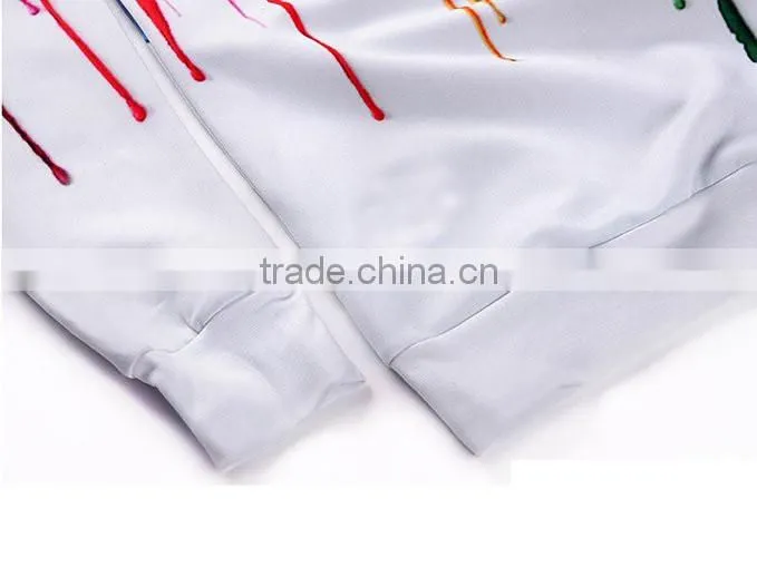 non hooded custom 3d sweatshirt manufacturer in China