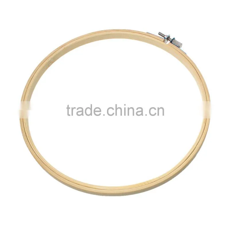 Cross Stitch Supplies Circle Round Natural Bamboo Wholesale Embroidery Hoops