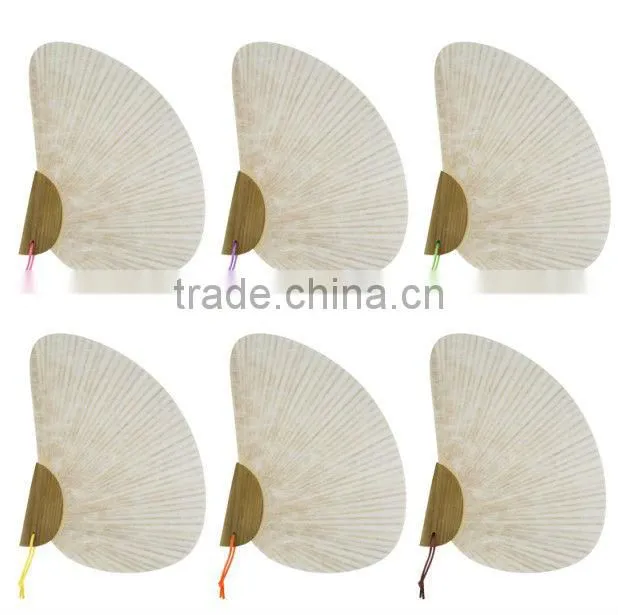 Promotion Gift Seashell-shaped PVC Hand Fan,Personalized Promotional Plastic Hand Fans Wholesale