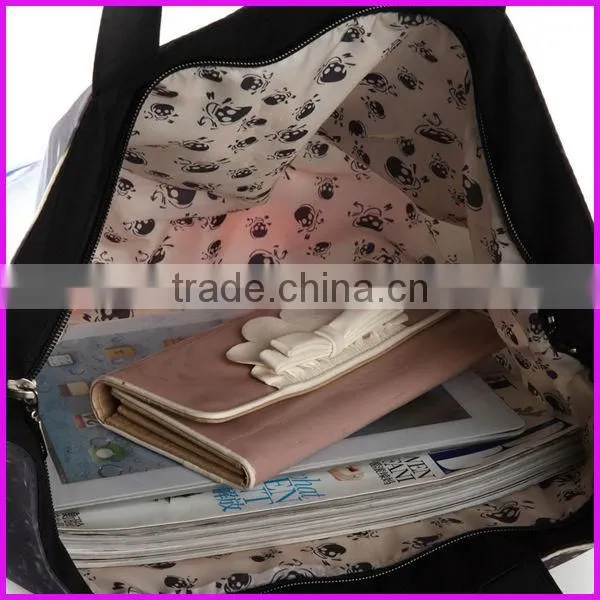 2014 trendy new mexico hot sell digital printed canvas drawstring bag