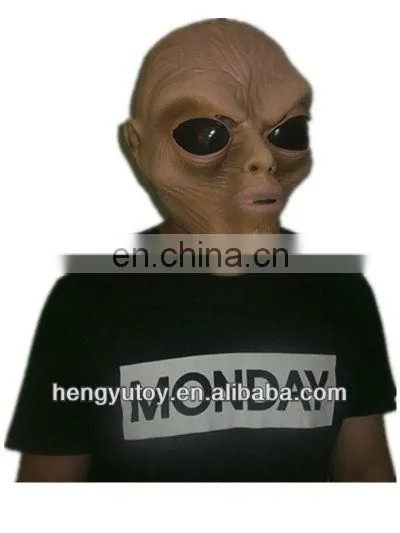 High Quality Attractive Party Rubber Full Head Mask Latex Alien Mask