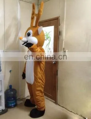 S M L XL XXL sizes adults Lovely plush xmas reindeer costume for sale