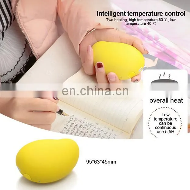 4400mAh small mango warm hand USB charging power bank for mobile phone