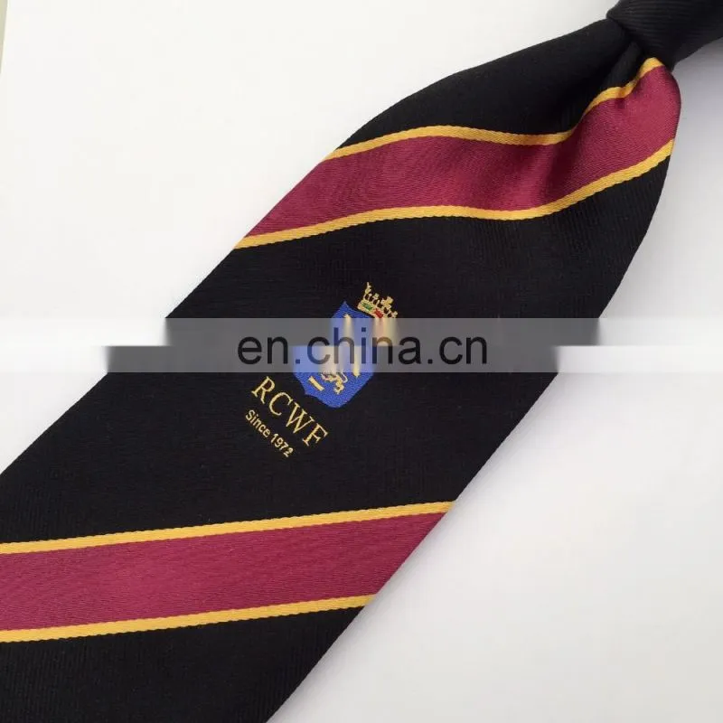 Cheap customized printed silk logo ties