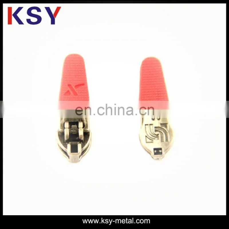 Cheap custom metal zipper puller for bag and garment