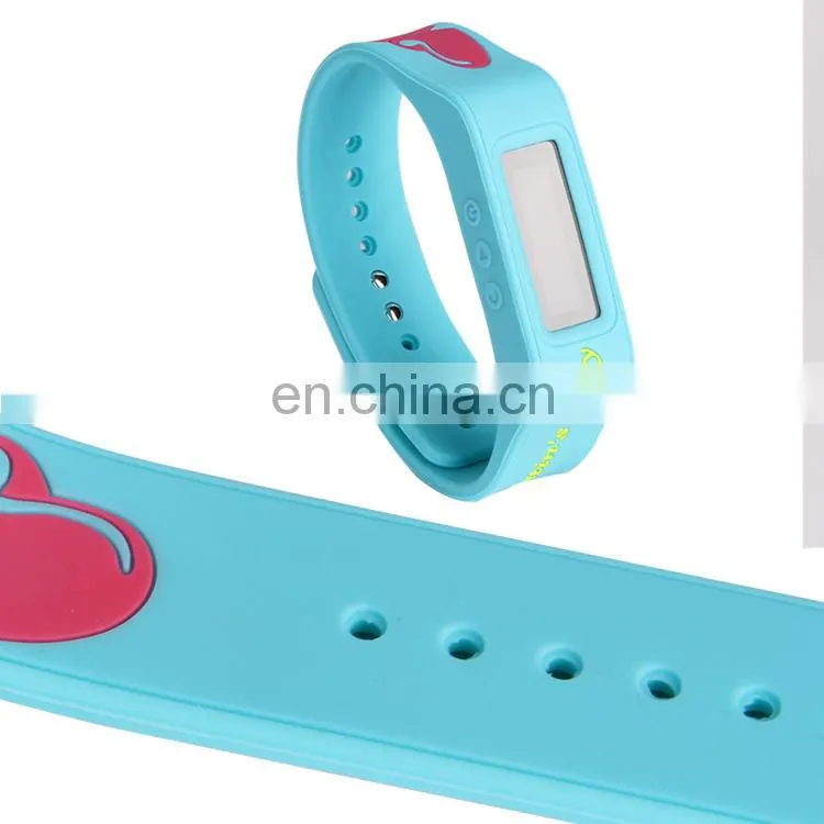 custom design fashion smart wristband stopwatch