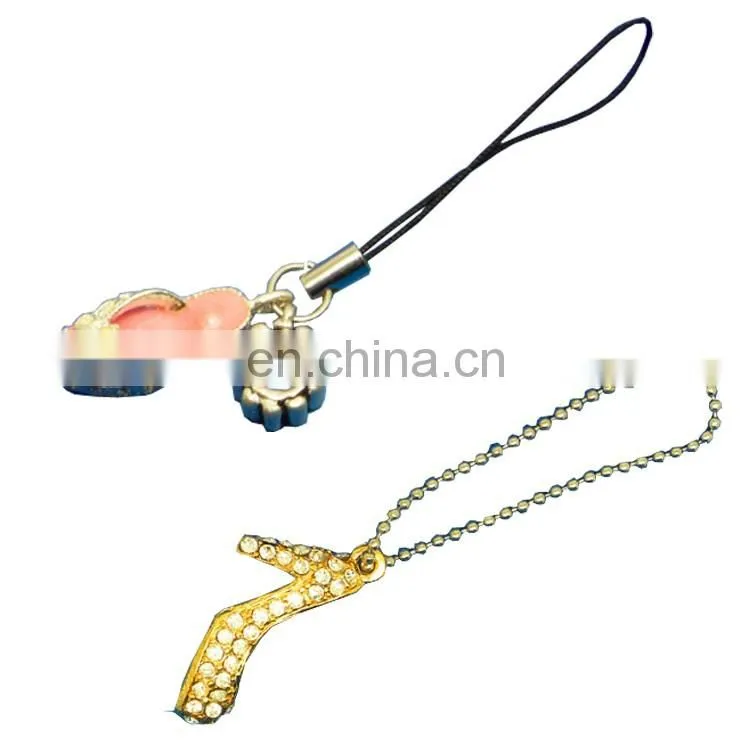 decorative Metal Chains With Mobile Phone Straps