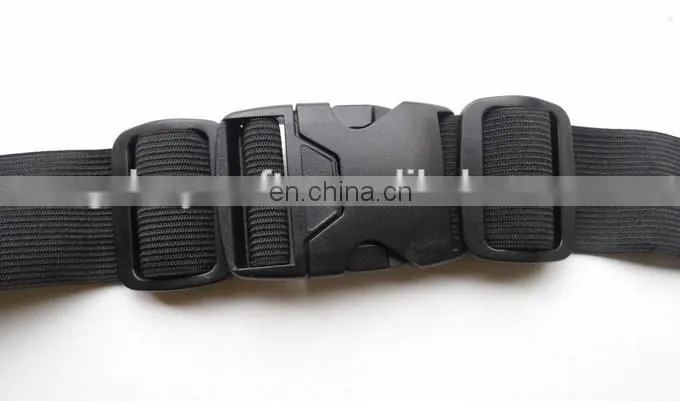 Double Zipper Sport Waist Waterproof Elastic Pouch Bag for Running