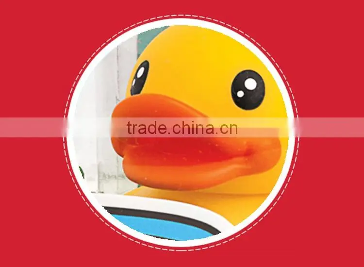 Novelty pvc animal figurine in duck shape figurine China wholesaler
