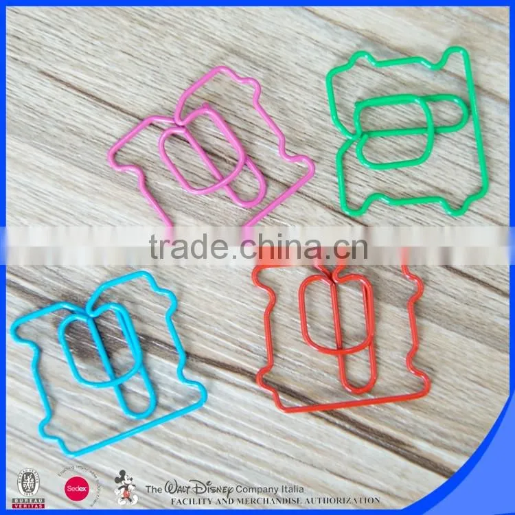 advertisement stationery clip for papers