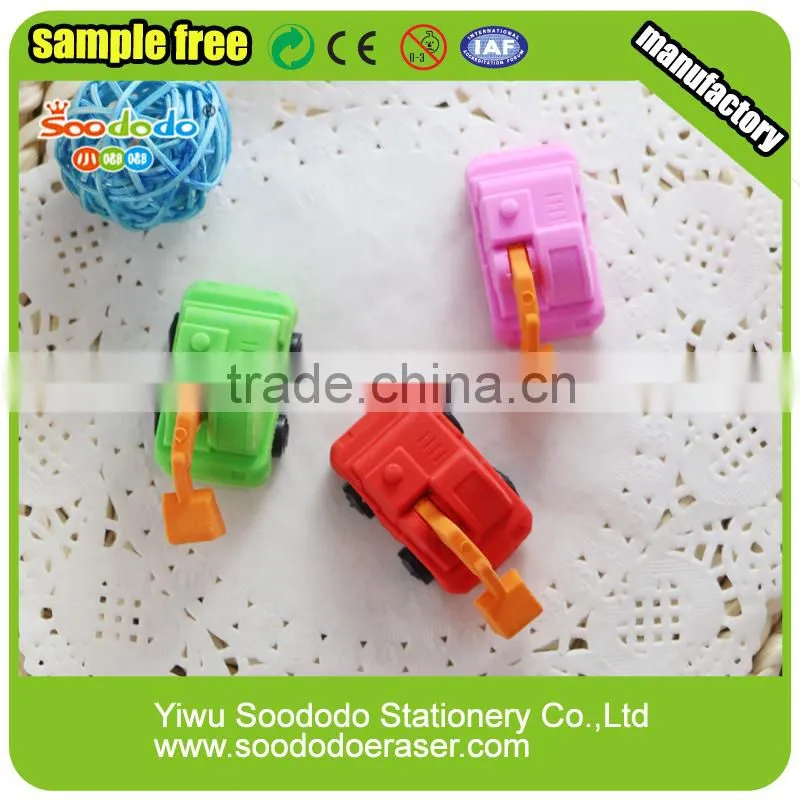 Barricades and Truck eraser school rubber