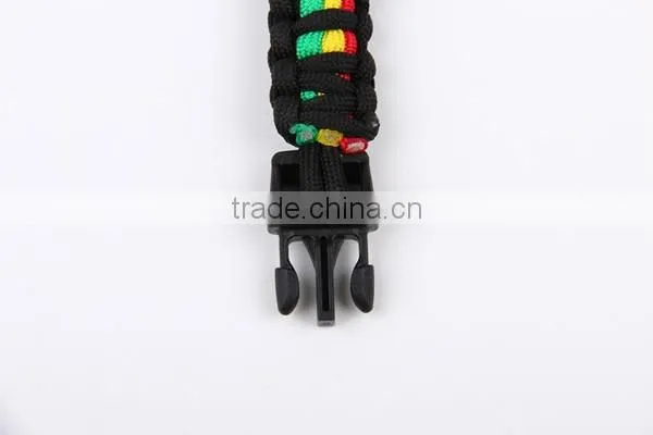 Fashional paracord survival bracelet/durable survival bracelet wholesale