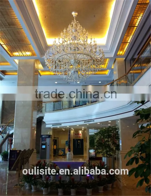 Department Large Gold Crystal Chandelier Lighting