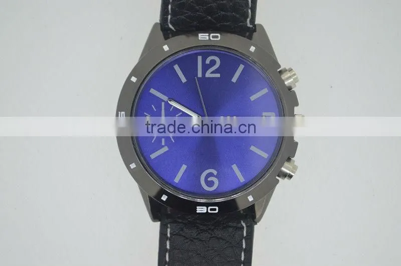 SNT-L002 water resistant leather watch strap