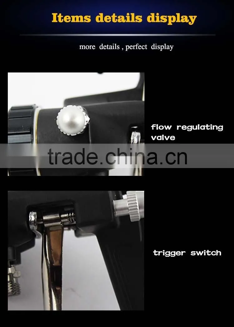 double nozzle spray gun