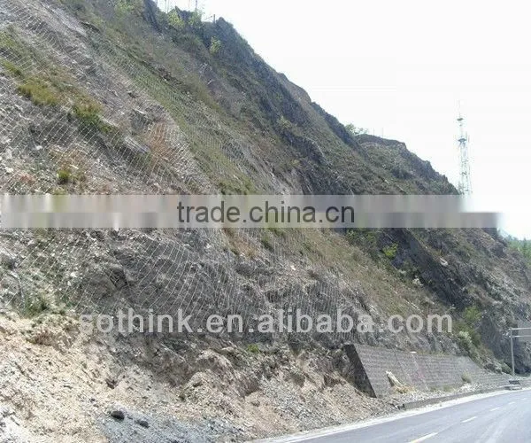 SNS soft Fence/SNS protective mesh/high-strength steel wire netting