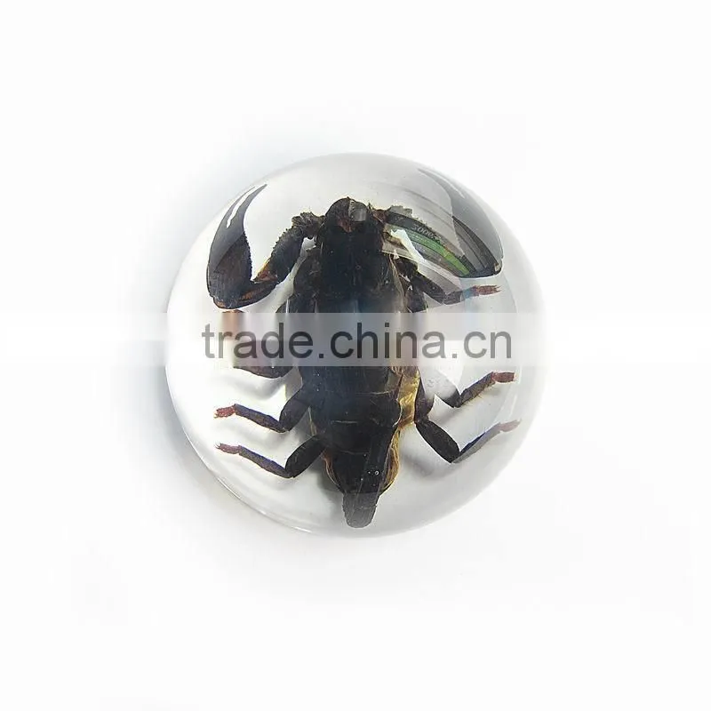 Promotional gifts glow in dark semicircle crystal ornament