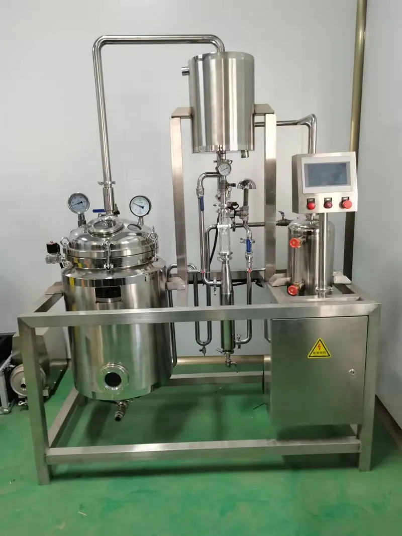 Factory Genyond 2000L Marigold Essential Oil Distiller Distillation Equipment Extractor Extracting Machine