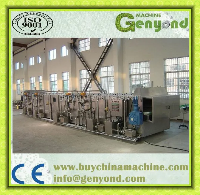 Spraying Cooling Tunnel for Bottled Juice Pasteurization and Cooling