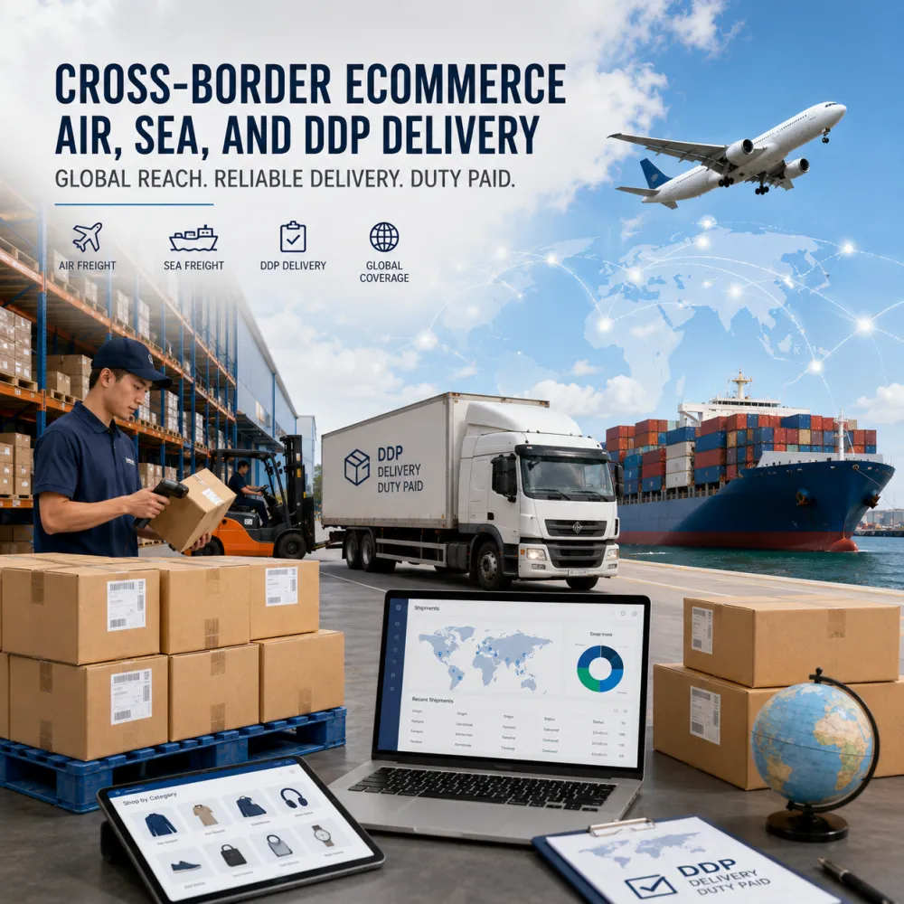 cross-border-ecommerce-air-sea-ddp-delivery