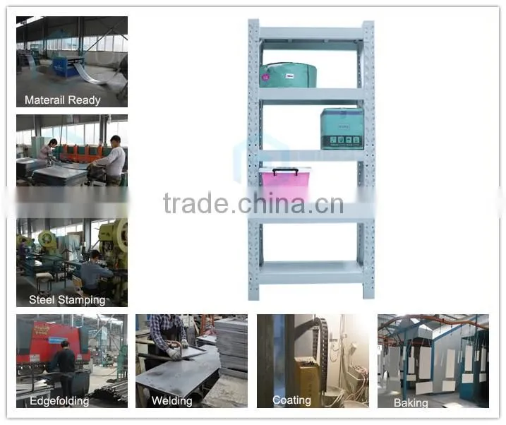 Practical Furniture Metal Shelf 4 Tier Good Warehouse Rack