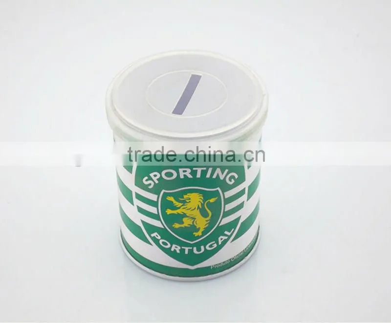 Dongguan elegant round shape money coin bank