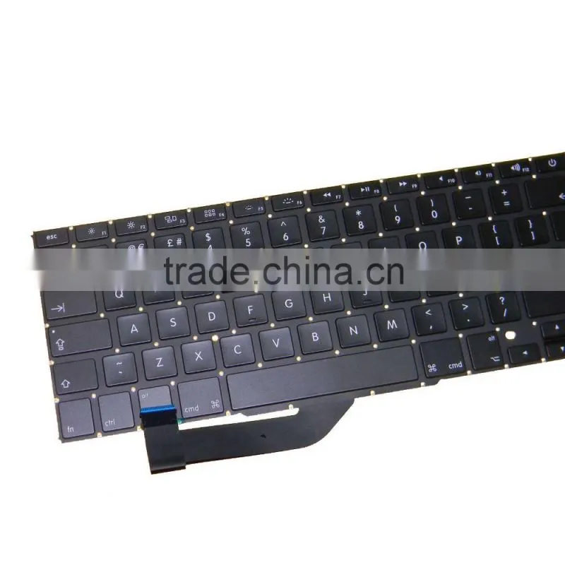 New UK Design Mini Laptop Replacement Keyboard For Apple Macbook Pro Retina 15" A1398 2013-2016