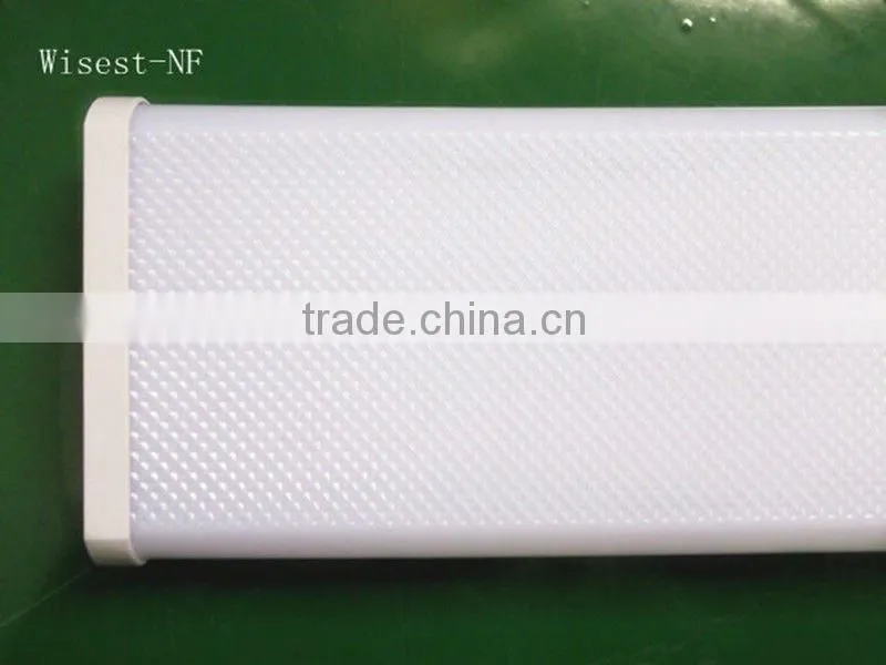 T8 double tube CE kitchen fluorescent light fixtures 2x36w