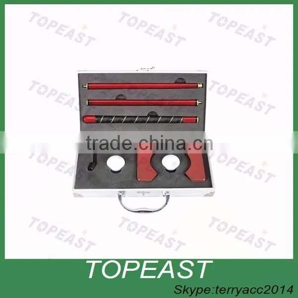 promotion gift aluminum office mini golf club set