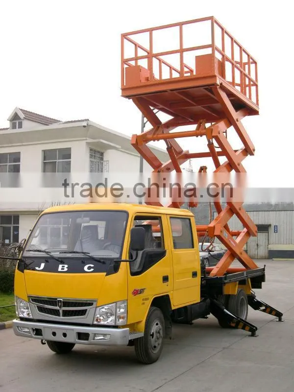 vehicle mounted work platform