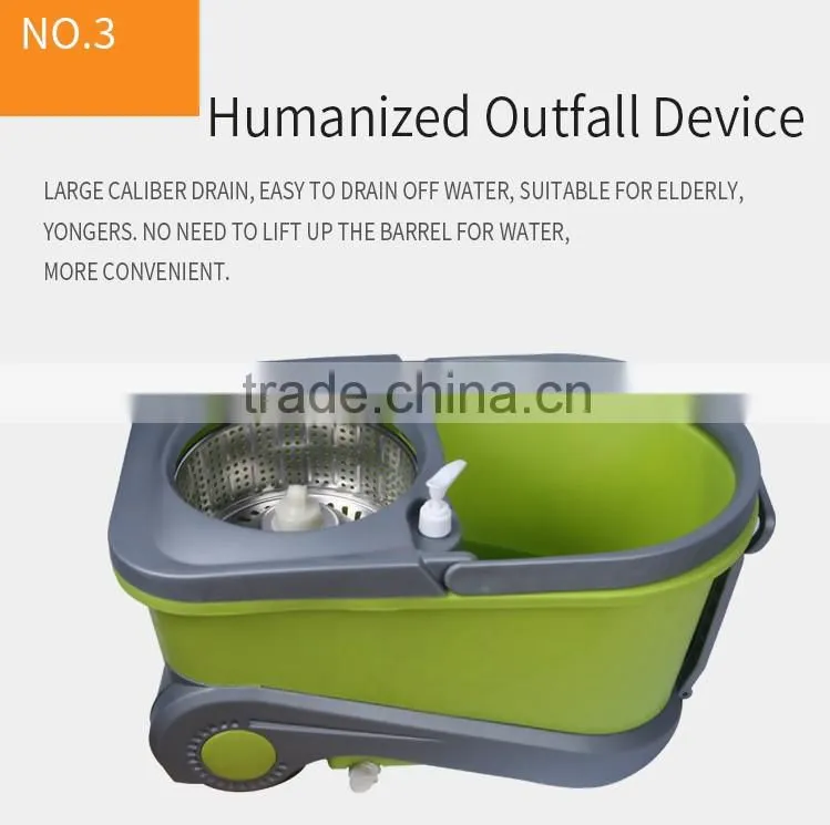 360 Cyclonic Spin Mop Microfiber mop
