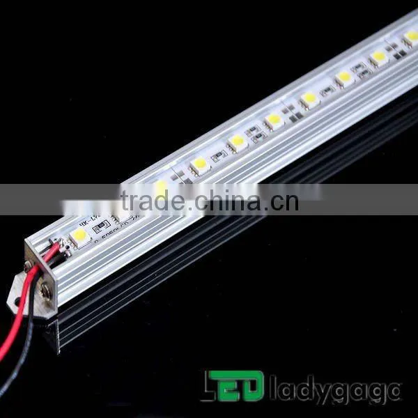 Led Rigid Strip SMD 5050 72 LEDs/1m LED Strip Light V-Type Aluminum non Waterproof,DC12V