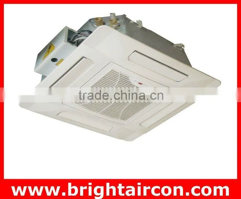 Cassette type Fan Coil, Water Chillered 4-way unit ( 4 pipe 2 rows)