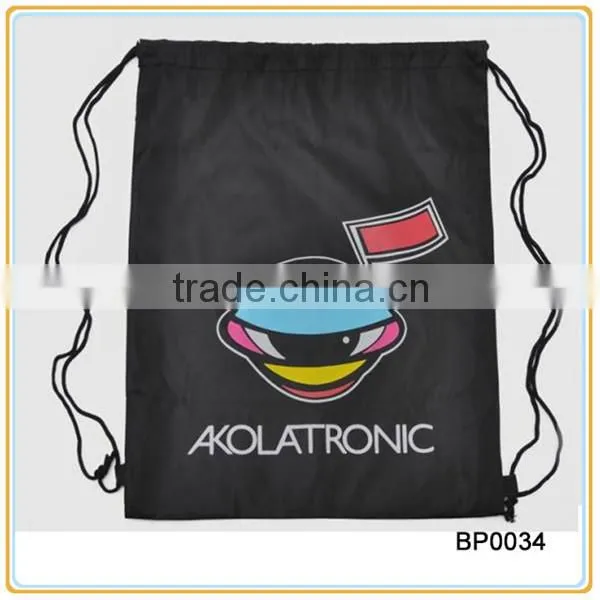 Custom Logo Printed Drawstring Bag