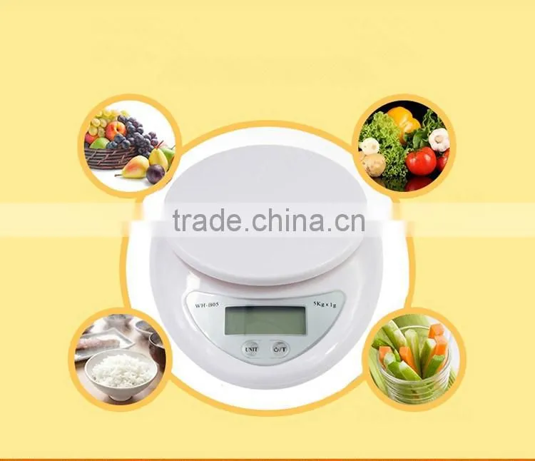 Digital Kitchen Scale 7Kg Food Scales Balance Weight LCD Cooking Measure Tools