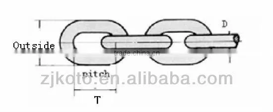DIN5687 alloy lifting chain