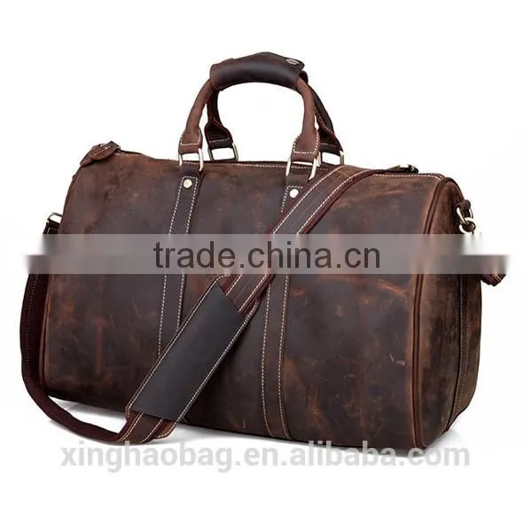Guangzhou Factory Leather Bag Travel Bag Wholesale 2014