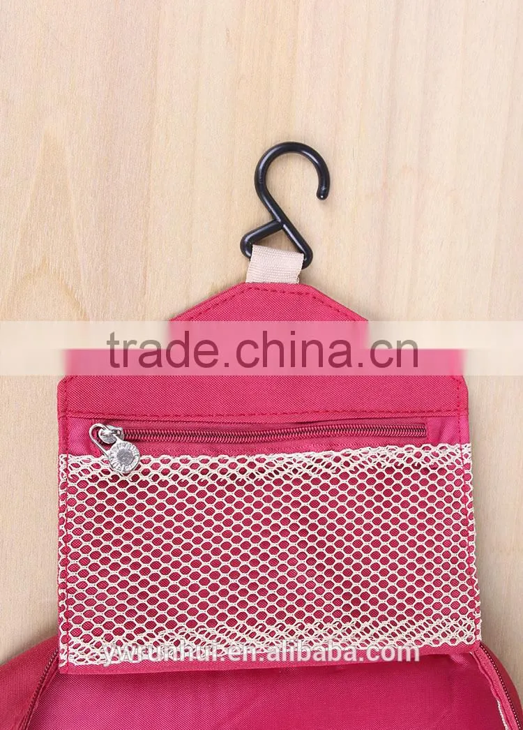 2015 promoetion LOGO print toiletry bag organizer for travel storage