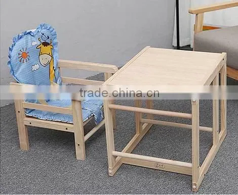burlywood kids wooden splittable dinning chair
