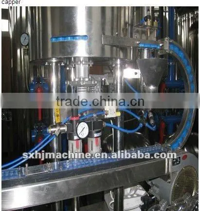 China 3in1 Monoblock lemon water filling machine(DXGF series)