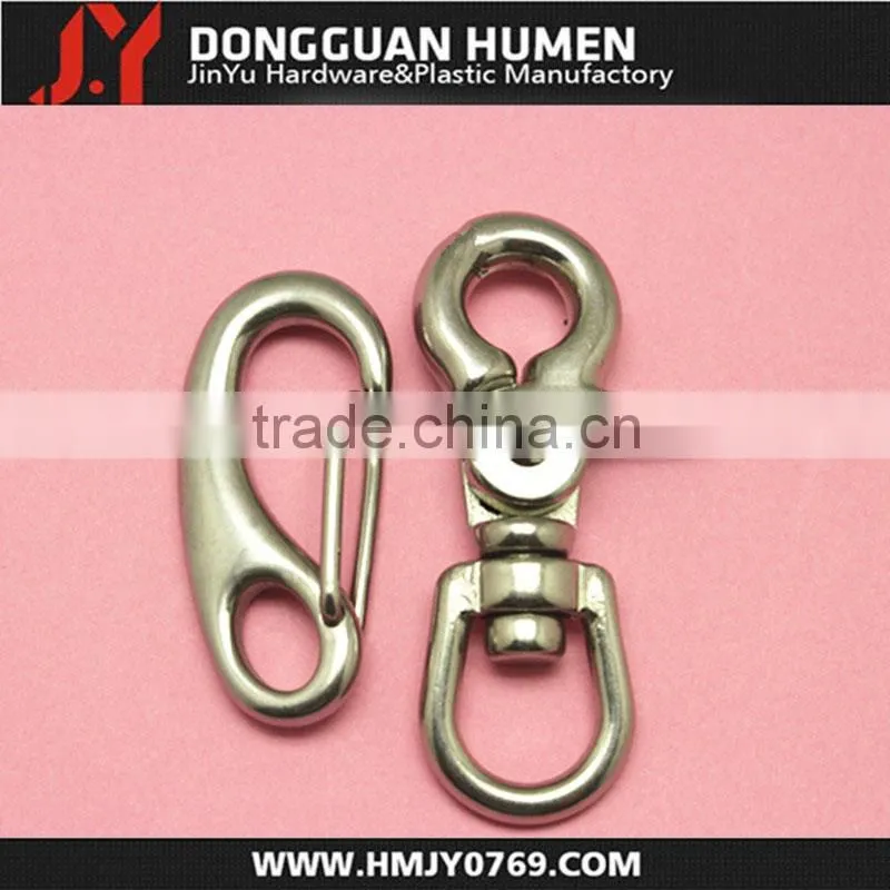 Jinyu W-3051 keychain karabiner stainless steel keychain karabiner for keychain