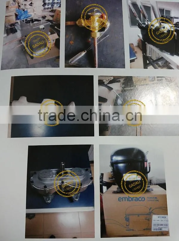 Counter Top Type Good quality compressor 3 flavor commercial ice cream makers for sale (ZQR-811CT)