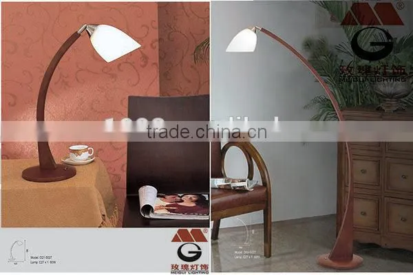 stylish project wooden arc floor lamp