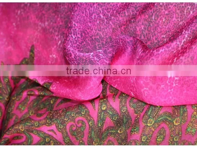 Lurex silk chiffon fabric prices Silk chiffon fabric Metallic Fabric