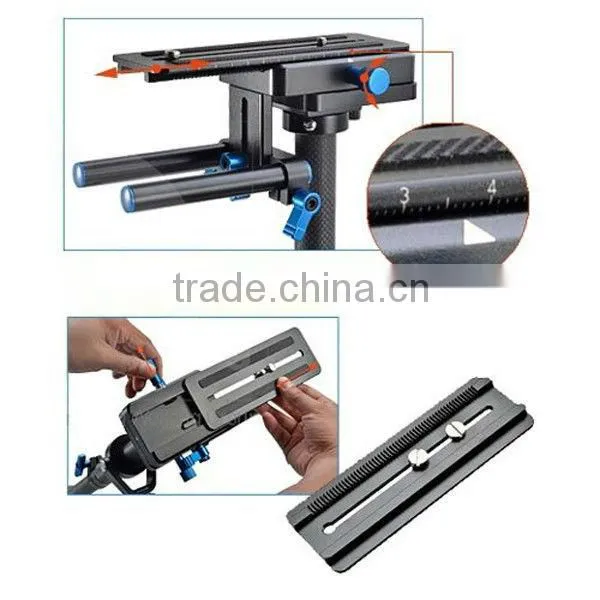 Magic Video Camera Kit Carbon Fiber Handheld Stabilizer as Steadicam DSLR 1-5KG DSLR DV