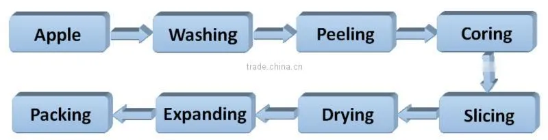 Turnkey project non fried vacuum puffed dried apple slices producing line
